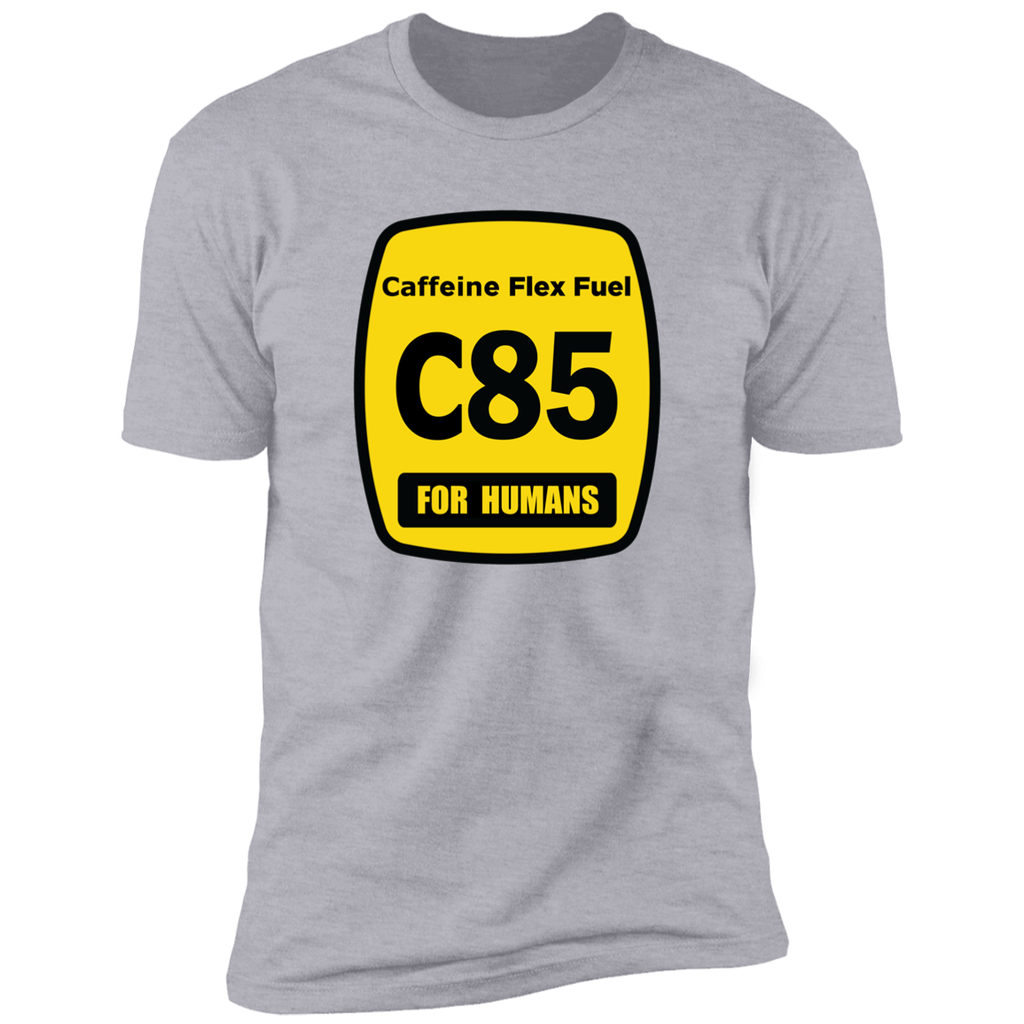 C85 Caffeine Flex Fuel Premium Short Sleeve T-Shirt