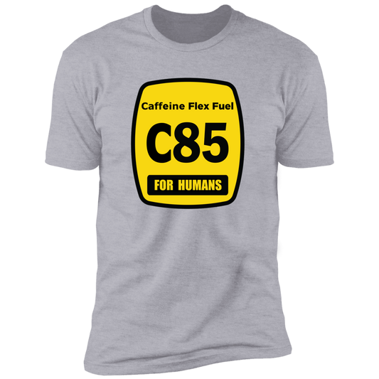 C85 Caffeine Flex Fuel Premium Short Sleeve T-Shirt