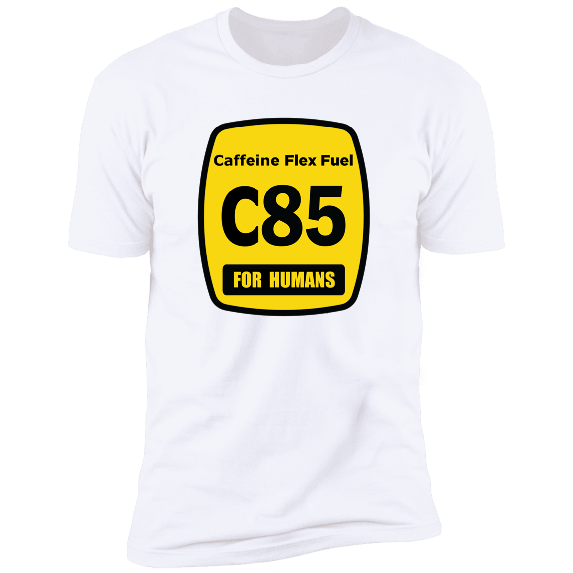 C85 Caffeine Flex Fuel Premium Short Sleeve T-Shirt