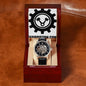 This Men's Openwork Watch will be the BEST gift you can give this Christmas season!
