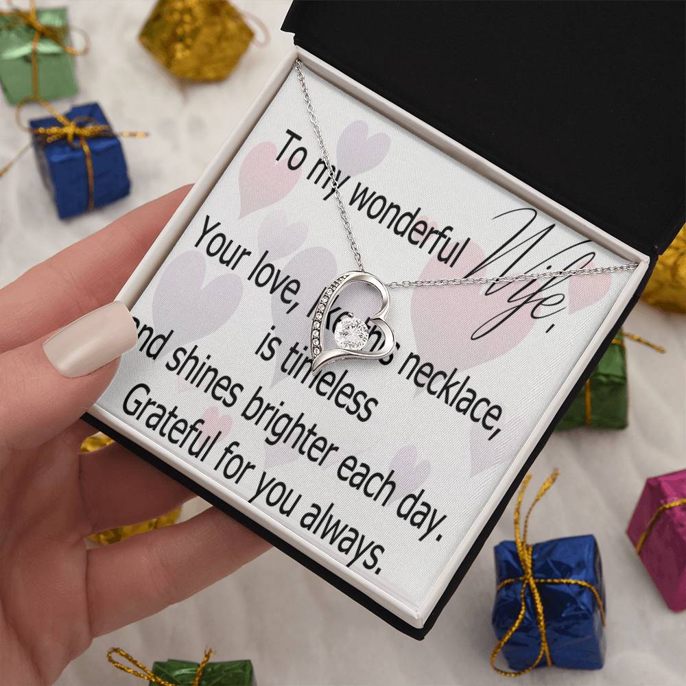 Unveil Eternal Romance: The Ultimate Forever Love Necklace - A Timeless Gift to Capture Hearts Across Generations! ๐