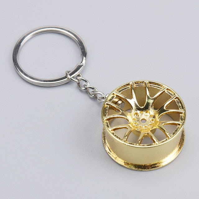 High Quality Wheel / Rim Model Keychain