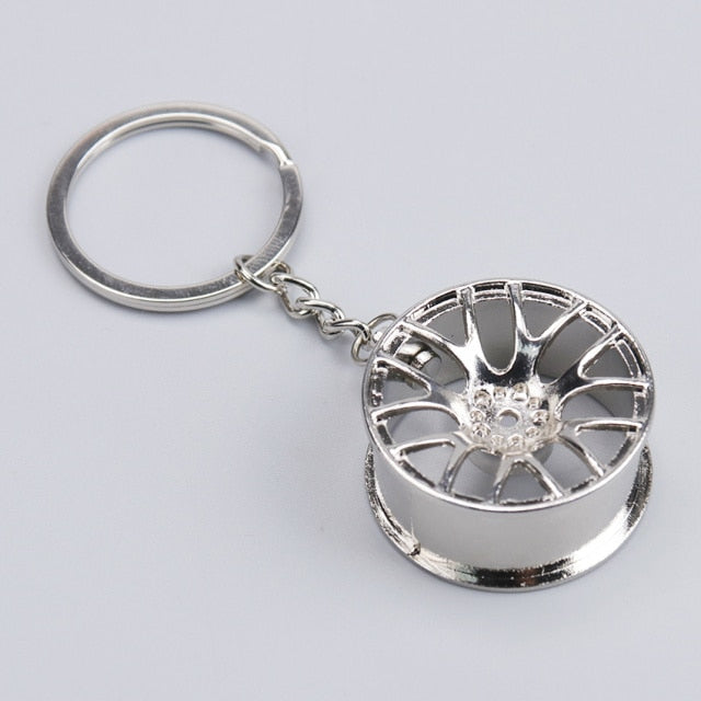 High Quality Wheel / Rim Model Keychain