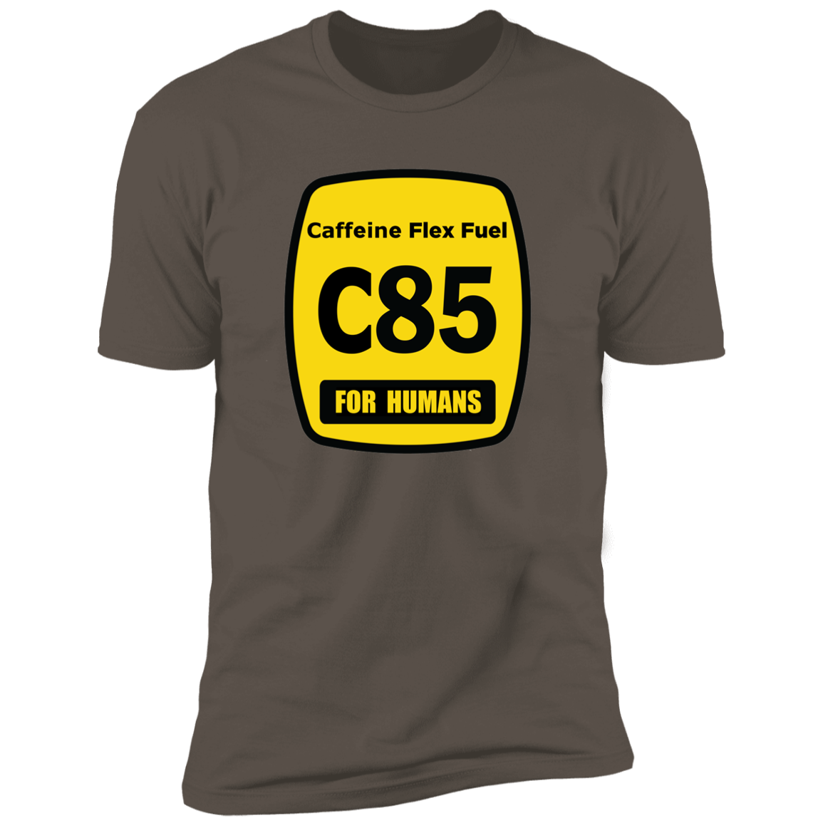 C85 Caffeine Flex Fuel Premium Short Sleeve T-Shirt